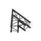 Pro-30 Square G Truss - Corner - Heavy Duty QCVU19 - 45° corner - heavy duty - black - G