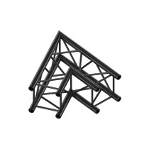 Pro-30 Square G Truss - Corner - Heavy Duty QCVU20 - 60° corner - heavy duty - black - G