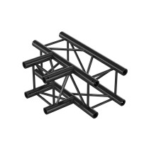 Pro-30 Square G Truss T-Cross 3-way QTVU35 - 90° corner - heavy duty - black