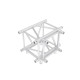 Pro-40 Square G Truss - T-cross + Down 4-way QLLU40 - 90° corner - heavy duty - G