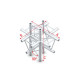 Cross up/down 6-way - 74 cm Taglio incrociato su e giù a 6 vie connettori inclusi