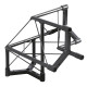 Metal Deco-20 Triangle - Corner down right - apex up 90° Corner