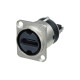 HDMI Feedthrough Adapter D-size Alloggiamento in nichel