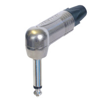 Jack Plug 6.3 mm Mono - 90° Alloggiamento in nichel