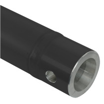 P Truss - Single Tube 50 mm Tube B 500 - incl. 1x female receiver - 50 cm - black