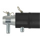 P Truss - Single Tube 50 mm Tube B 1000 - incl. 1x female receiver - 100 cm - black