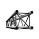 Pro-30 Square P Truss - Straight QTB3000 - Black - 3000 mm