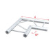 Pro-30 Step P Truss - Corner HB21 - 90° corner - horizontal