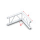Pro-30 Step P Truss - Corner VB21 - 90° corner - vertical