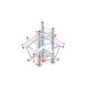 Pro-30 Triangle P Truss - Corner up/down - left - 74 cm ACB45 - 90° corner - P