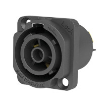 Connettore per telaio uscita Power Pro True - femmina - misura D