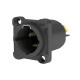 Connettore per telaio ingresso Power Pro True - maschio - misura D