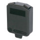 D-size hinged Cover IP42 Nero