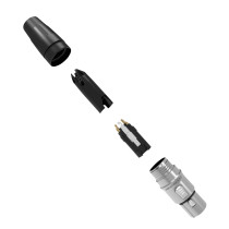 Connettore XLR 5P - femmina