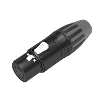 Connettore XLR 5P, femmina