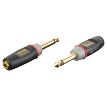 XGA11 - Jack/M mono to mini-jack/F - incl. 2x 10 kilo-Ohm resistors Inclusi 2 resistori da 10 kilo-Ohm