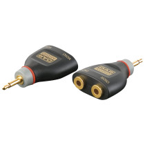 XGA14 - mini-jack/M mono to 2x mini-jack/F