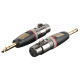 XGA24 - XLR/F 3P to Jack/M stereo