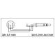XGA28 - XLR/M 3P to Jack/M stereo