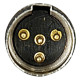 N-CON Mini XLR 4P Plug - male Maschio