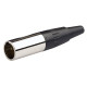 N-CON Mini XLR 4P Plug - male Maschio