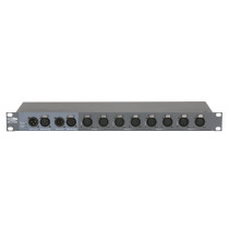 DB-1-4/RDM Booster DMX a 4 canali, con XLR a 3 e 5 poli RDM