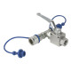 CO₂ 3/8 Q-lock Release Valve Sistema chiuso