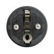 Connettore Schuko maschio in gomma