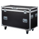 Flight case per 2x Showtec Goliath
