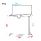 Case for 2x Scanner Baule per 2 unità Scanner