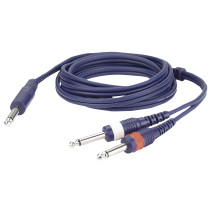 FL32 - mono Jack to 2 mono Jack L/R 3 m