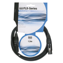 FLX01- bal. XLR/M 3P to XLR/F 3P Tipo X