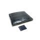 Slow-fall confetti rectangles - Black