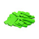 Slow-fall confetti rectangles - Light Green
