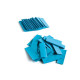 Slow-fall confetti rectangles - Light blue