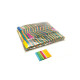 Slow-fall confetti rectangles - Multicolour