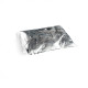 Slow-fall metallic confetti rectangles - Silver