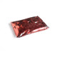 Slow-fall metallic confetti rectangles - Red