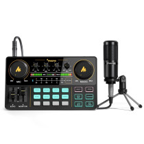 KIT PORTATILE PER LIVE STREAMING E PODCAST PER COMPUTER E SMARTPHONE MAONOCASTER LT AU-AM200-S1
