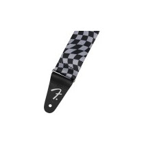 Tracolla Fender Wavy Checkerboard Polyester Strap, Gray 0990637248