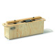 NKS 60 PO F# Barra di legno Contrabbasso Palisono