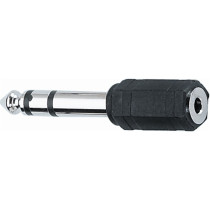 AD/21 Adattatore Jack TRS Stereo 6.3/Presa miniJack TRS Stereo 3.5