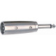 G/123-K Adattatore XLR Maschio/Jack TS Mono 6.3