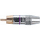 G/251 RE Spina RCA in metallo nichelato
