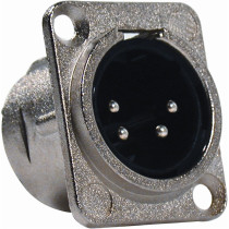 NC/347-K XLR 4 poli maschio da pannello