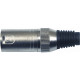 NC/355-K Connettore Cannon XLR 3 Poli Maschio in Metallo