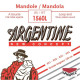 1063L Corda singola RE-3 Avvolta in Acciaio Loop End Mandola