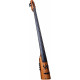 EU5 Electric Upright Bass 5 Amber Stain