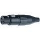 NC/534 AF XLR 3 poli femmina Amphenol (AC3FB)