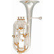 VSM BA910S Flicorno Baritono Nation 3 pistoni in Sib argentato